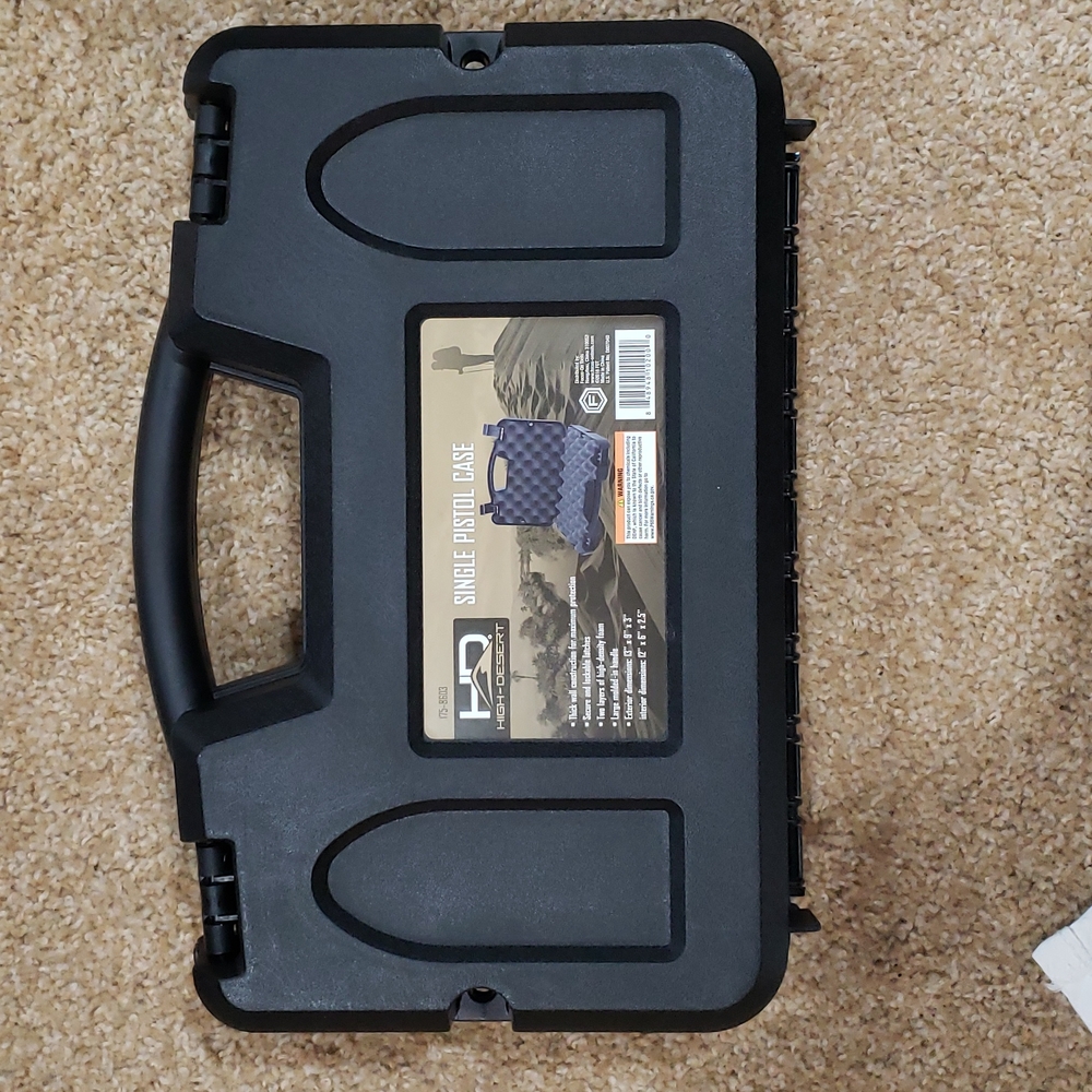 Single pistol case